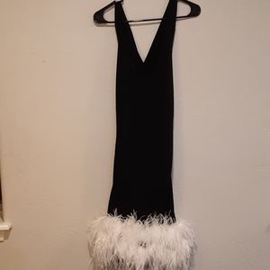 Ann Taylor sleeveless black dress